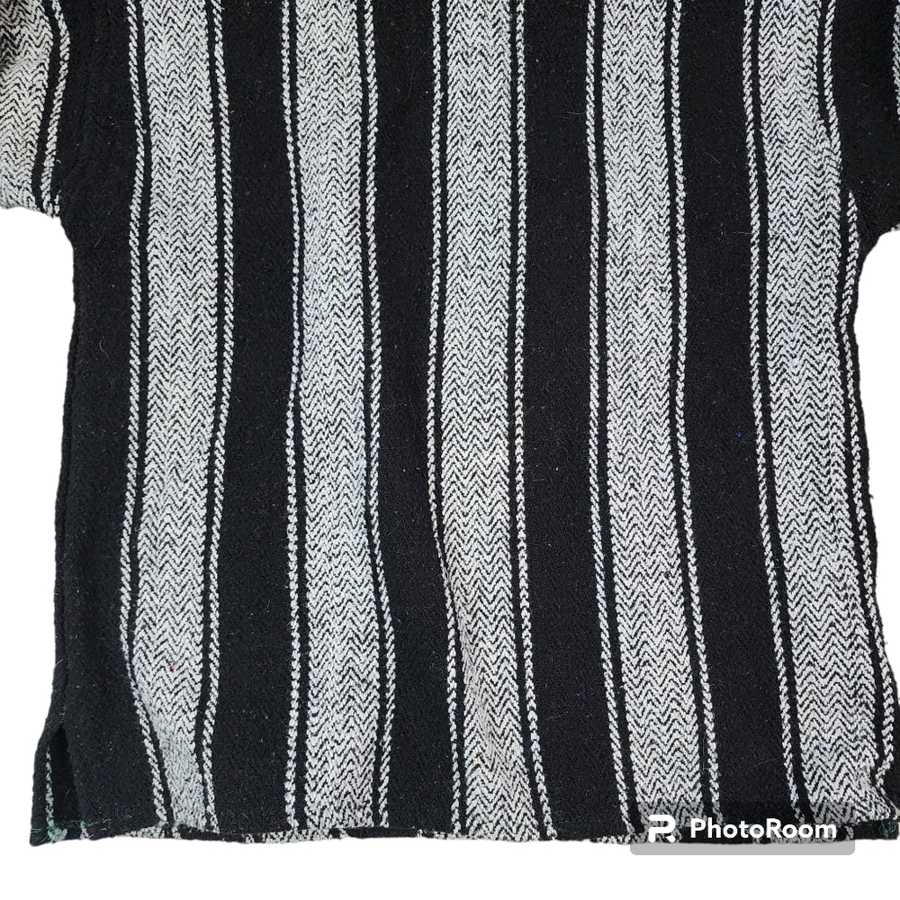 Earth Ragz Baja Hoodie Size small Black White - Picture 6 of 7